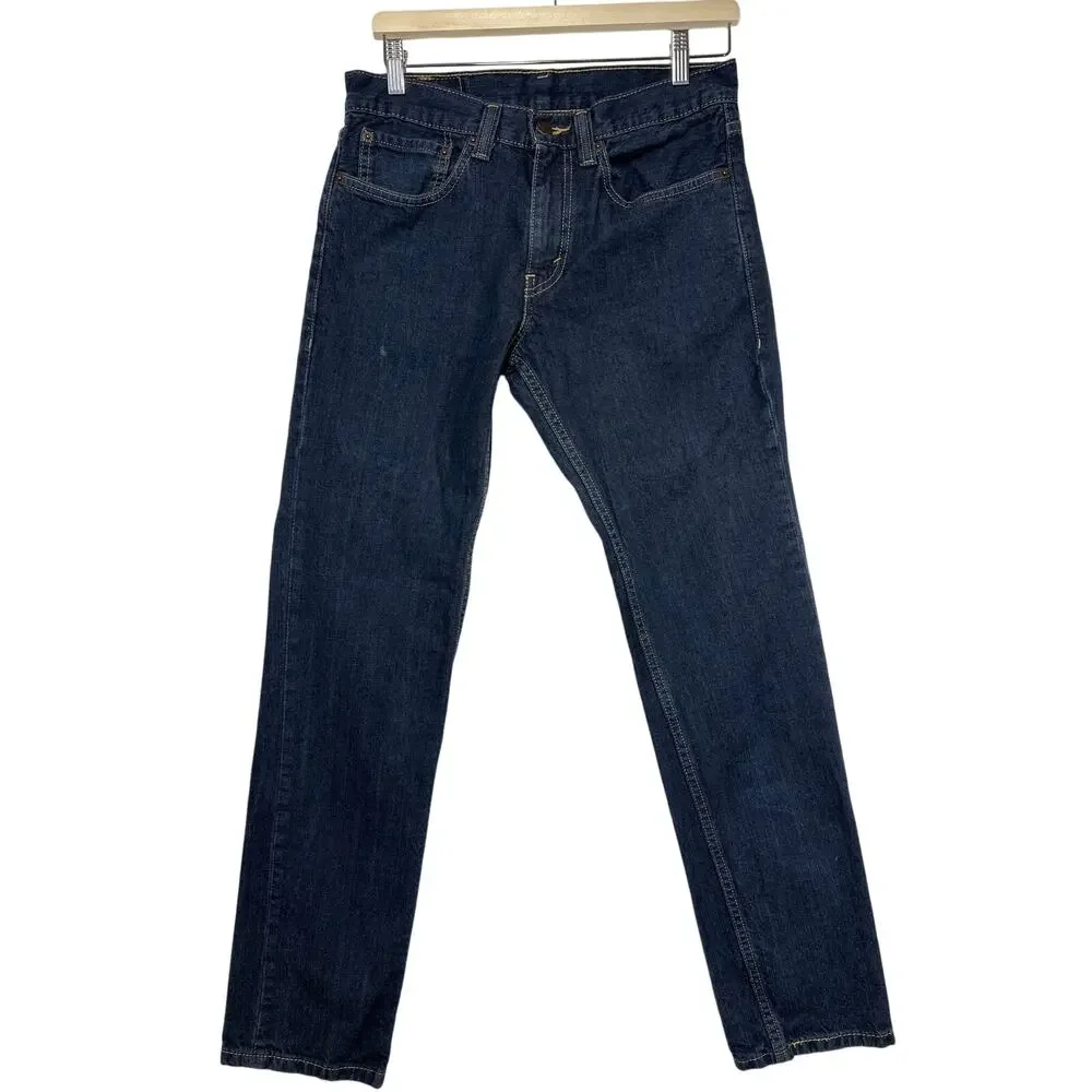 Levi’s Men's 511 Slim Fit Low Rise Denim Jeans Dark Wash Size 31x32 Modern